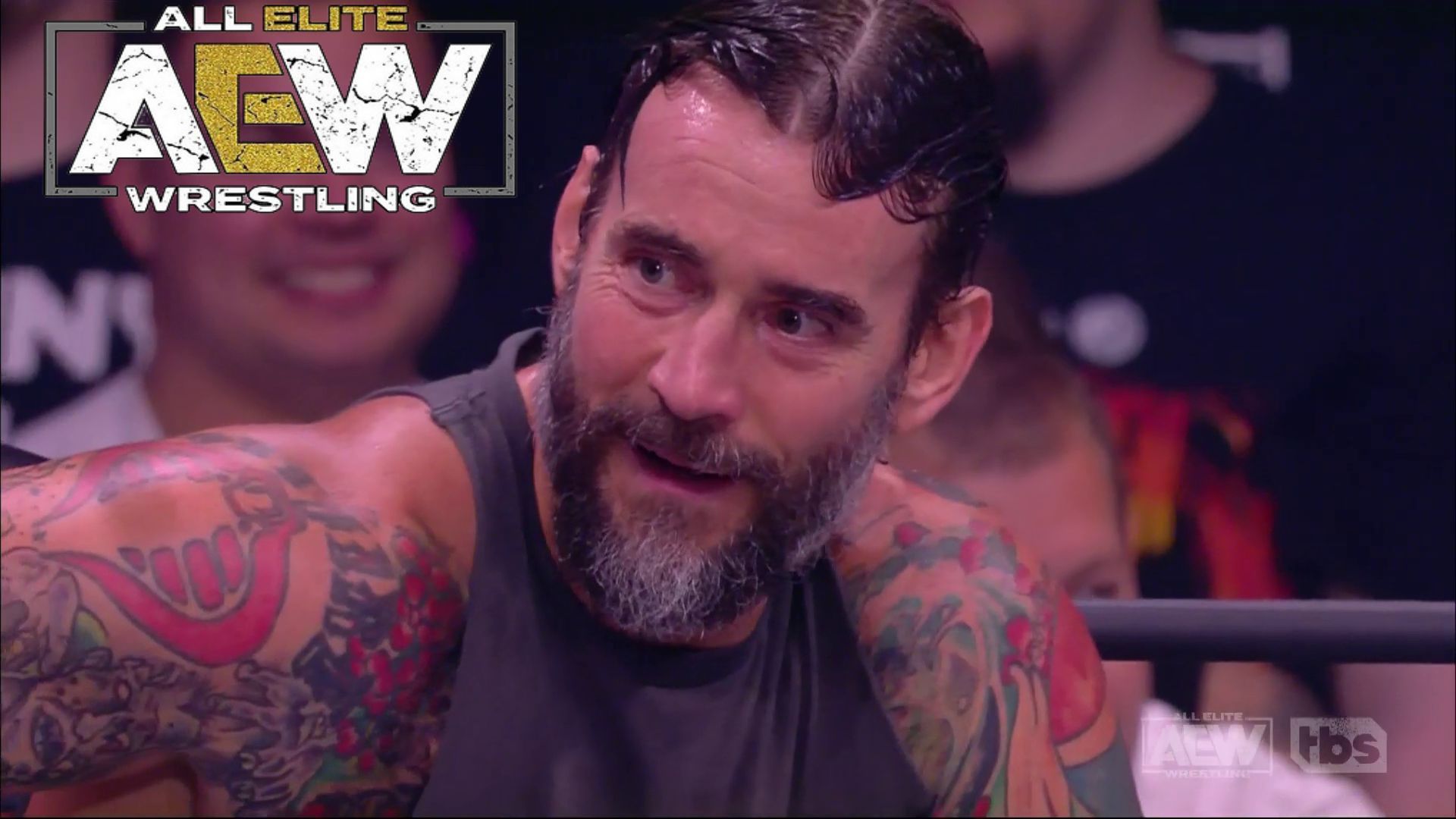 Punk, before his recent match on AEW Dynamite.