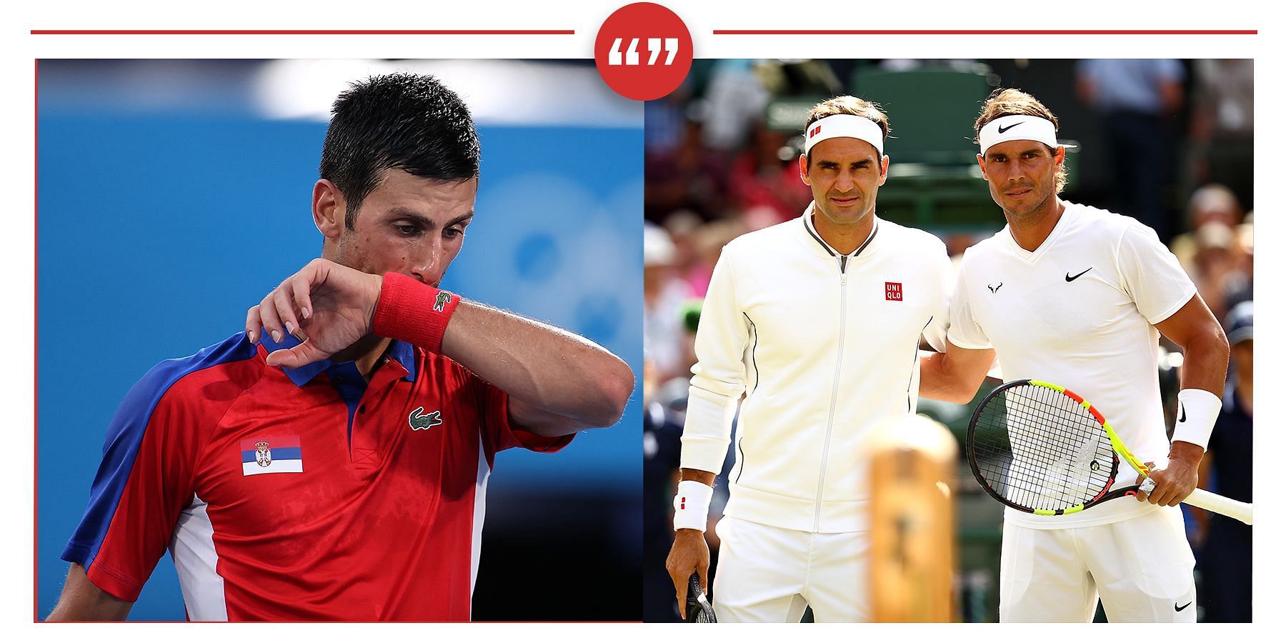 Novak Djokovic, Roger Federer and Rafael Nadal have divided opinion on the GOAT debate.