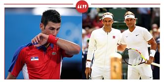 "That is becoming irrelevant because he's not allowed to play" - Mats Wilander on the GOAT race between Novak Djokovic, Rafael Nadal and Roger Federer