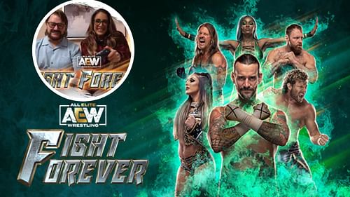 Britt Baker and Tony Schiavone showed us Fight Forever gameplay.