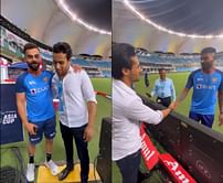 IND vs PAK 2022: [WATCH] “See you in the finals” - Pakistan fan Momin Saqib interacts with Virat Kohli and Hardik Pandya after Indo-Pak Asia Cup 2022 match