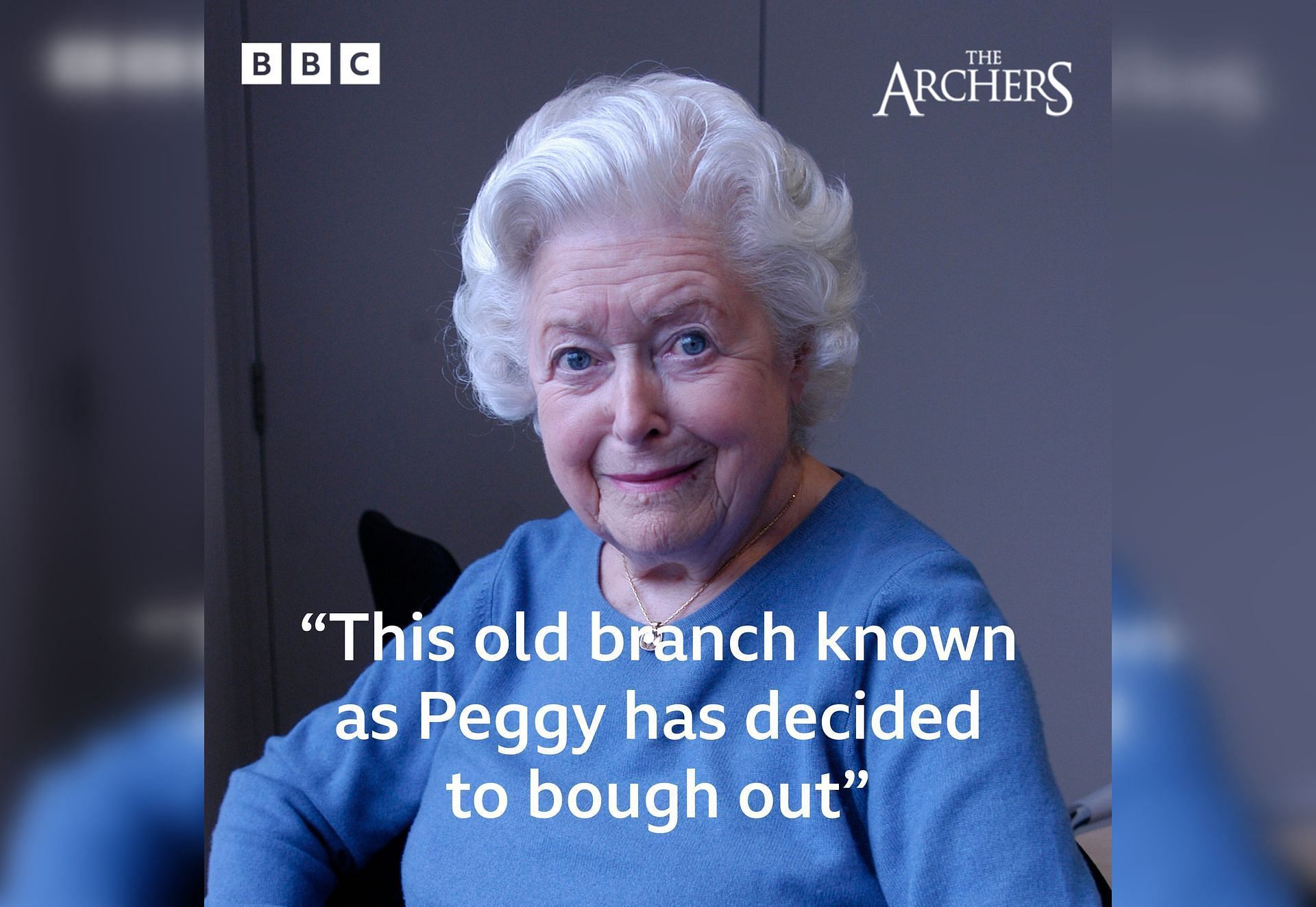 June Spencer announces her retirement from The Archers at 103 (Image via The Archers/BBC/Twitter)
