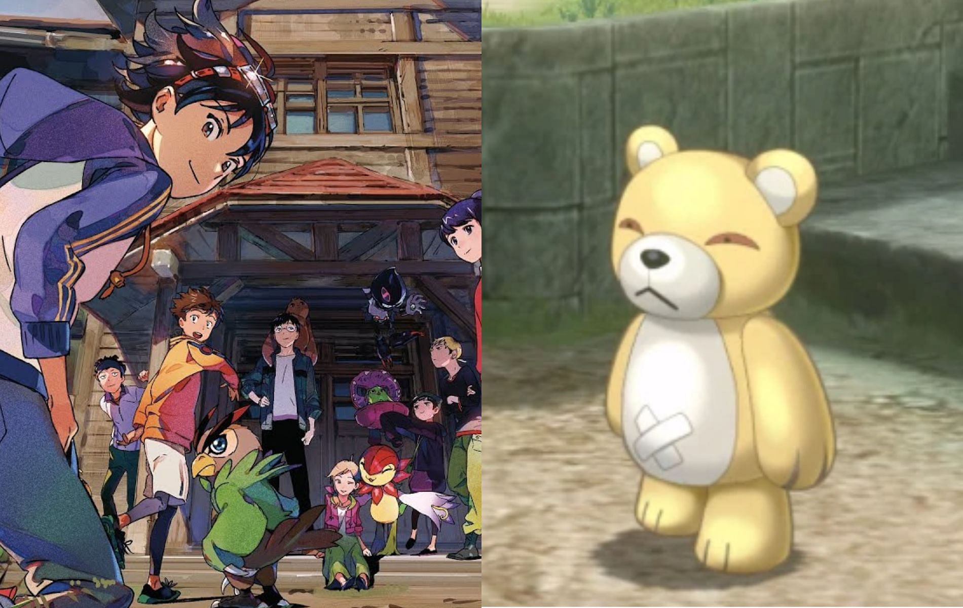 Meet this unnerving teddy bear Digimon in Digimon Survive (Images via Bandai Namco)