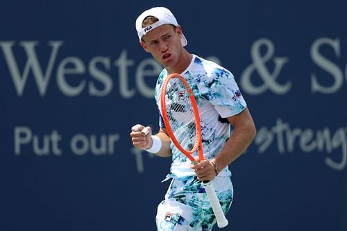 Diego Schwartzman at the 2022 Western & Southern Open.