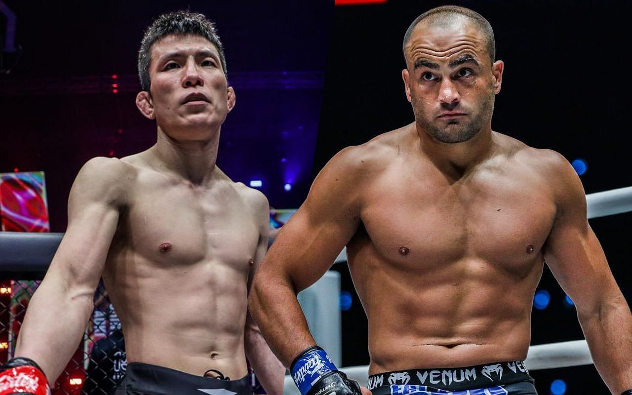 Shinya Aoki (L) and Eddie Alvarez (R) [Photo Credits: ONE Championship]