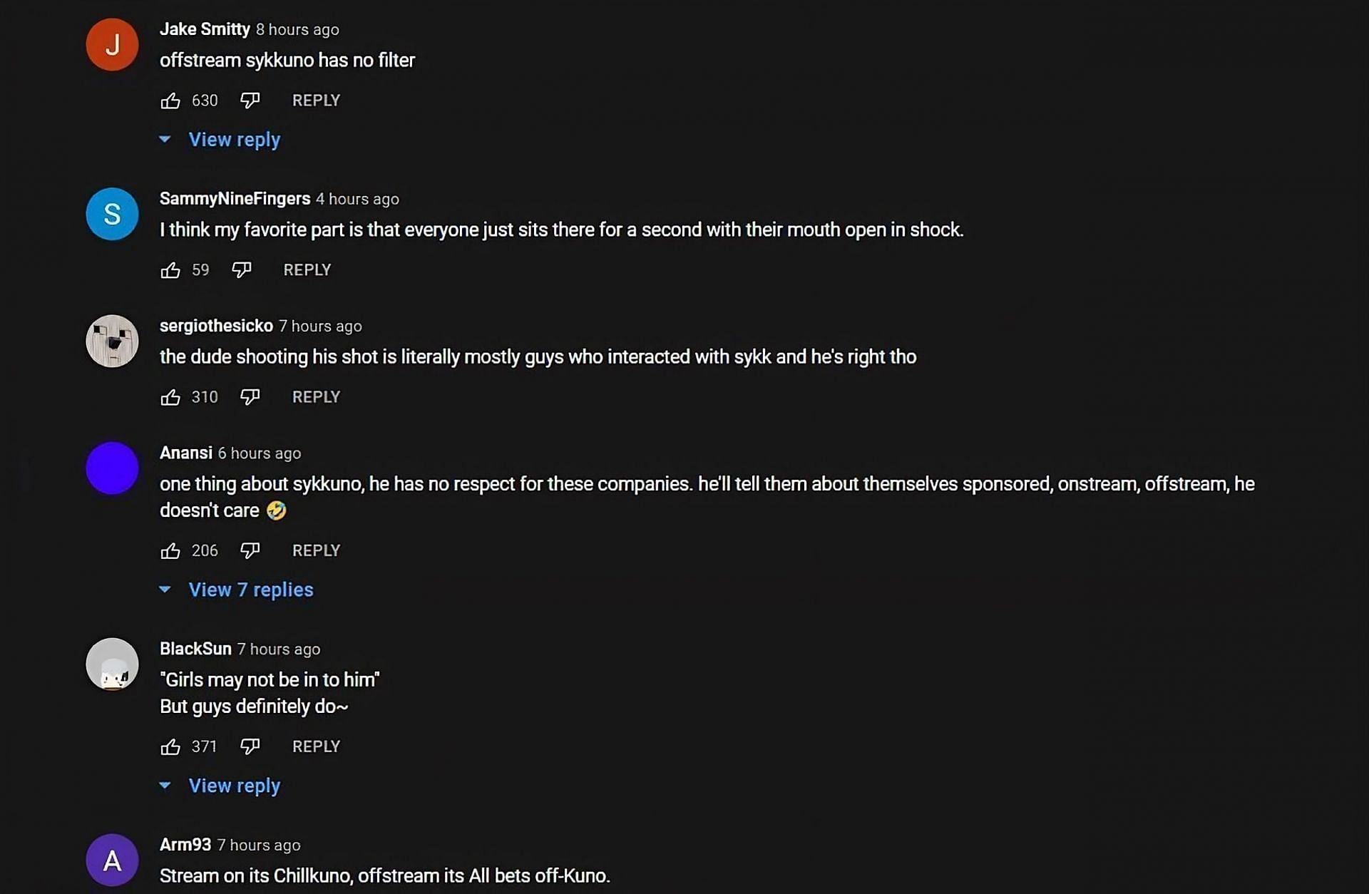 Comments about the streamer&#039;s change in personality(Image via OTV POG/YouTube)