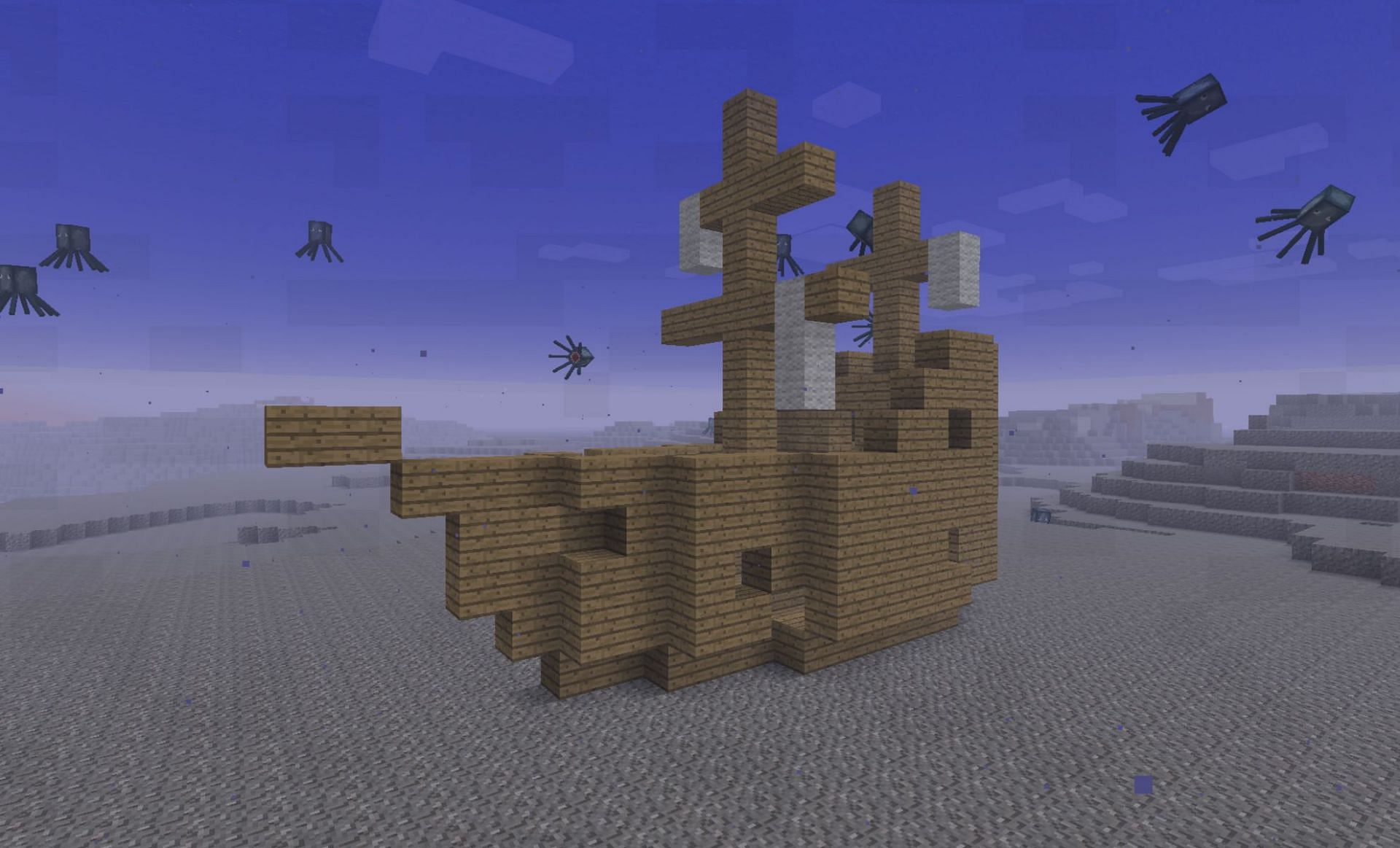 Structures can be found with a command (Image via Minecraft Forum)