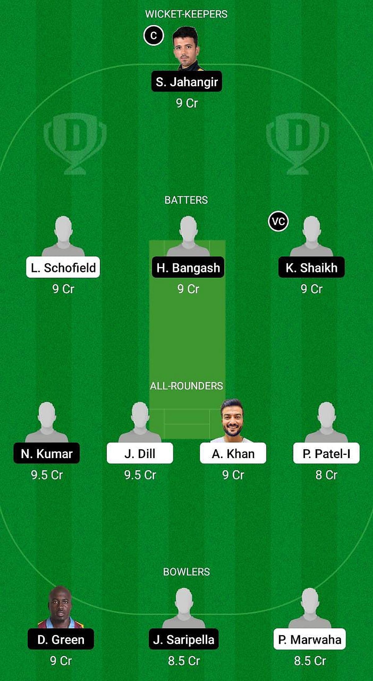 SLA vs LSA Fantasy Suggestion Team 2