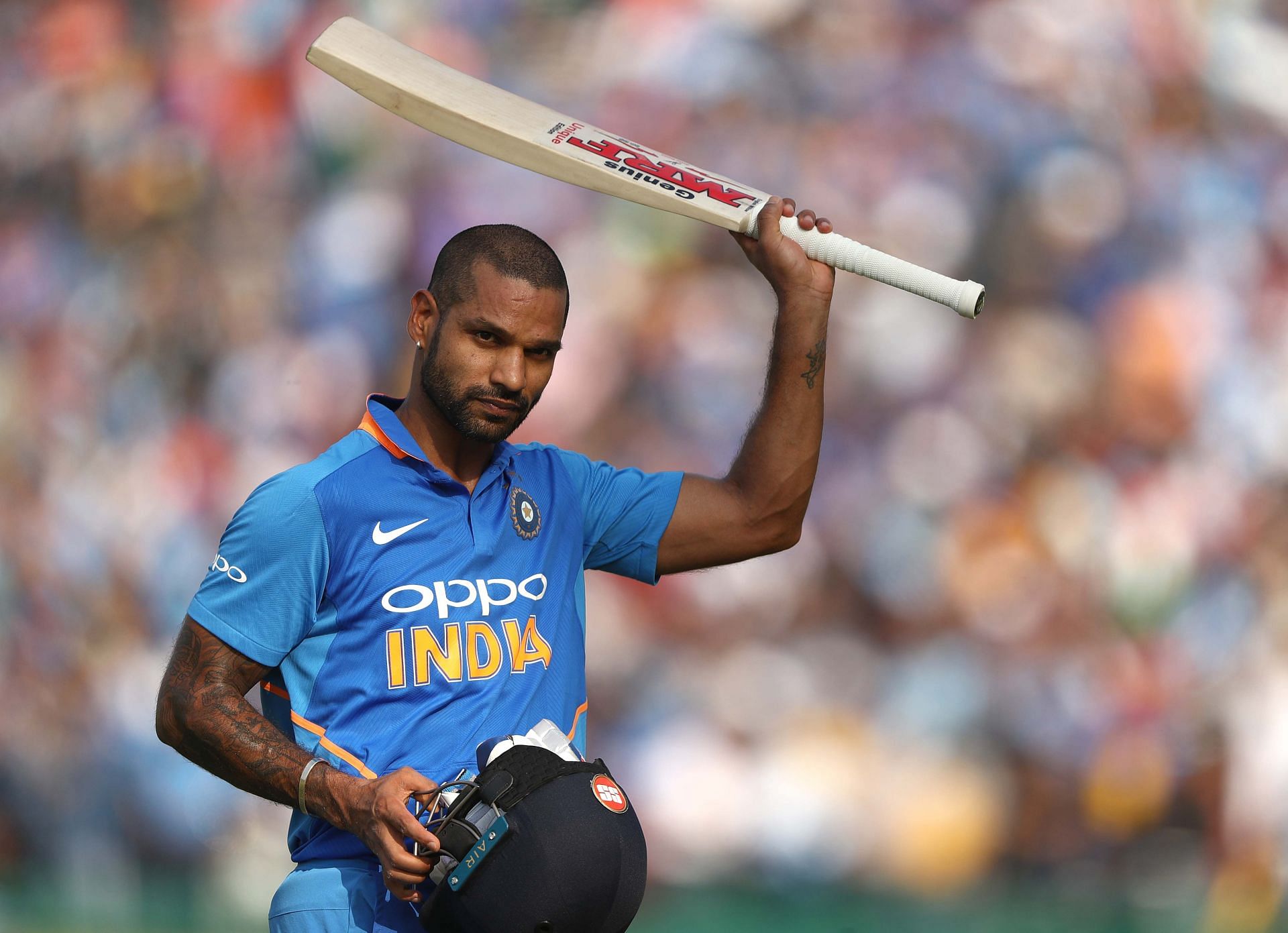 Dhawan only plays ODIs as of now