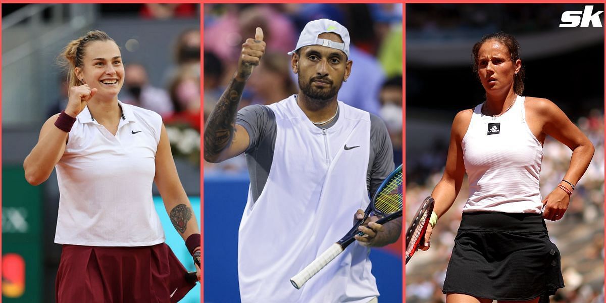 Nick Kyrgios being compared with Aryna Sabalenka and Daria Kasatkina has left tennis fans fuming