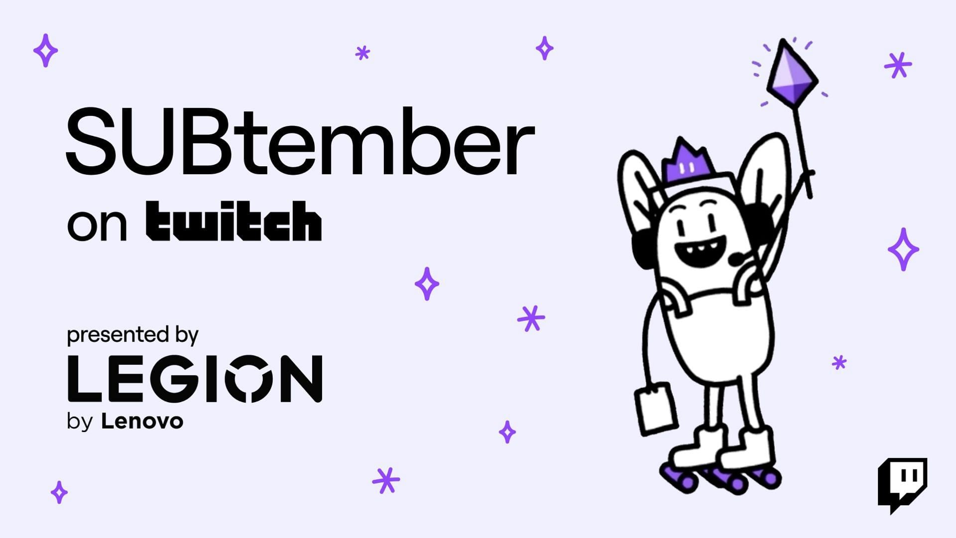 Everything about SUBtember on Twitch (Image via Twitch)