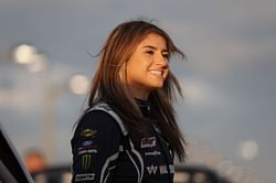 What is Hailie Deegan's best finish?