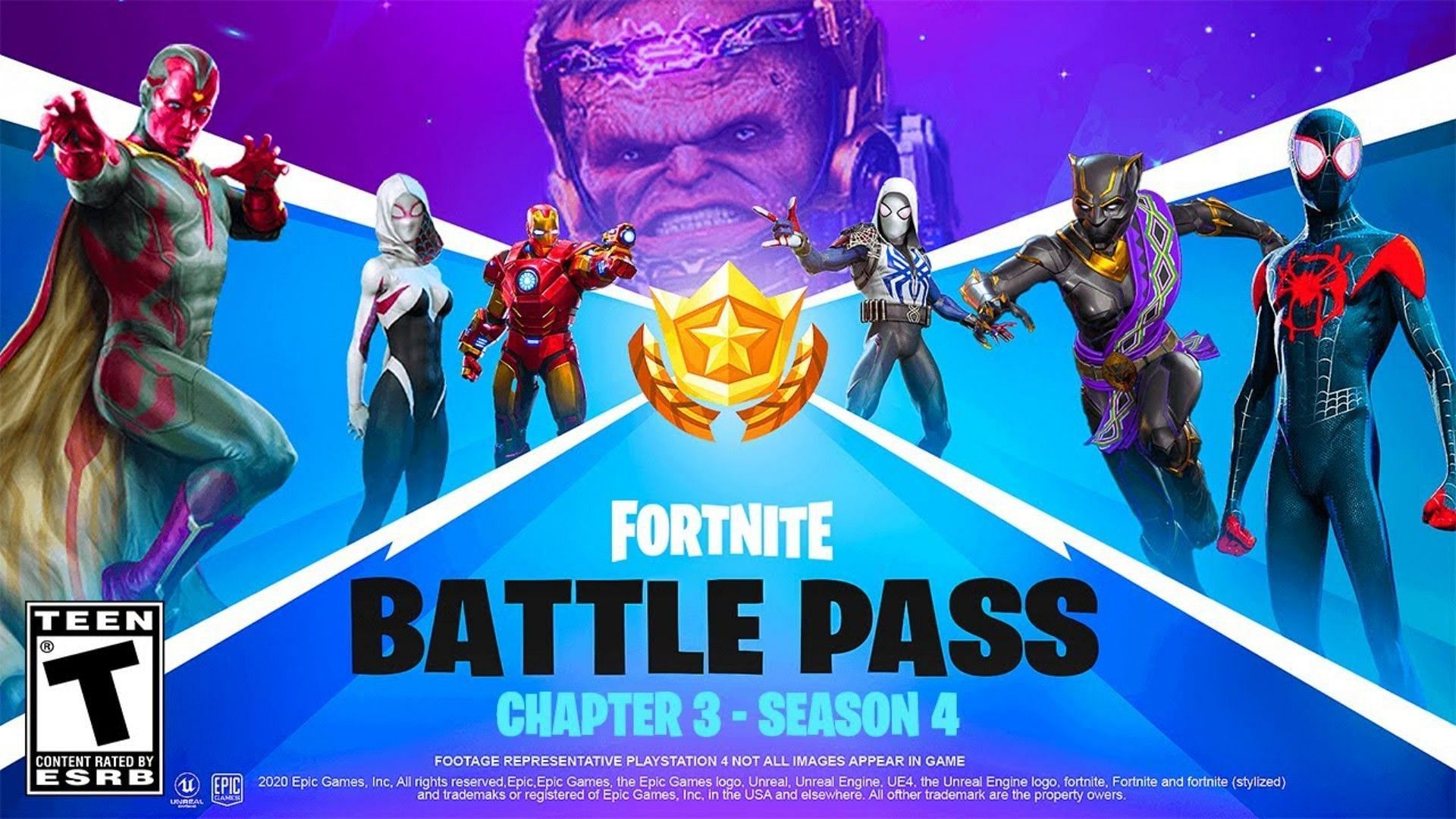 Historically, every fourth Fortnite season has seen a superhero crossover (Image via YouTube/Nerpah)