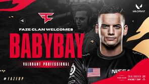 babybay Valorant settings (2022): Crosshair, configuration, keybinds, sensitivity, and more