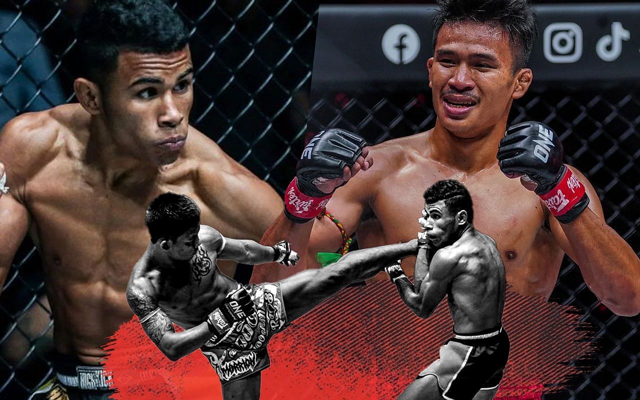 Walter Goncalves (L) will face Superlek Kiatmoo9 (R) on August 26 [Image credits: ONE Championship]