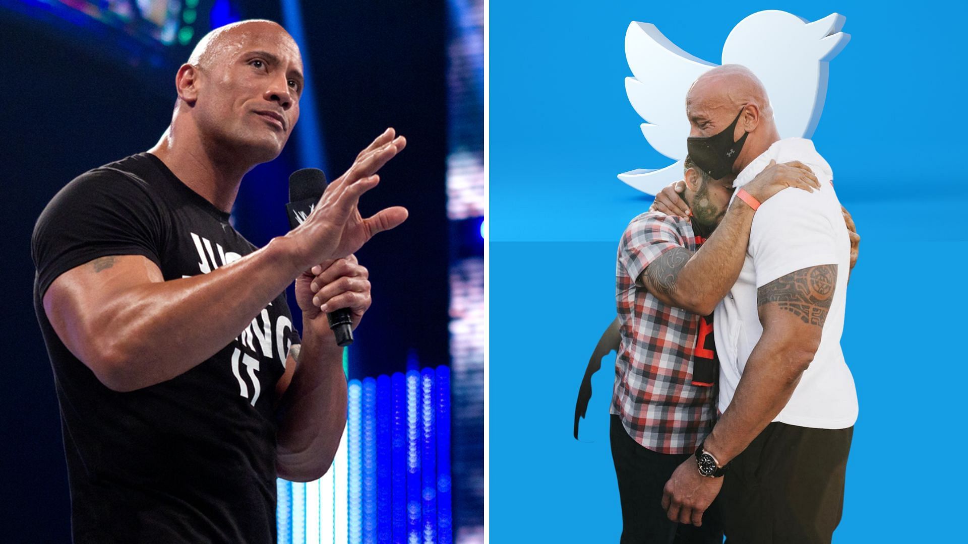 Former WWE Champion The Rock spreads positivity via social media
