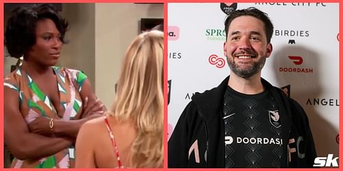 Alexis Ohanian finds out about Serena Williams' acting skills.