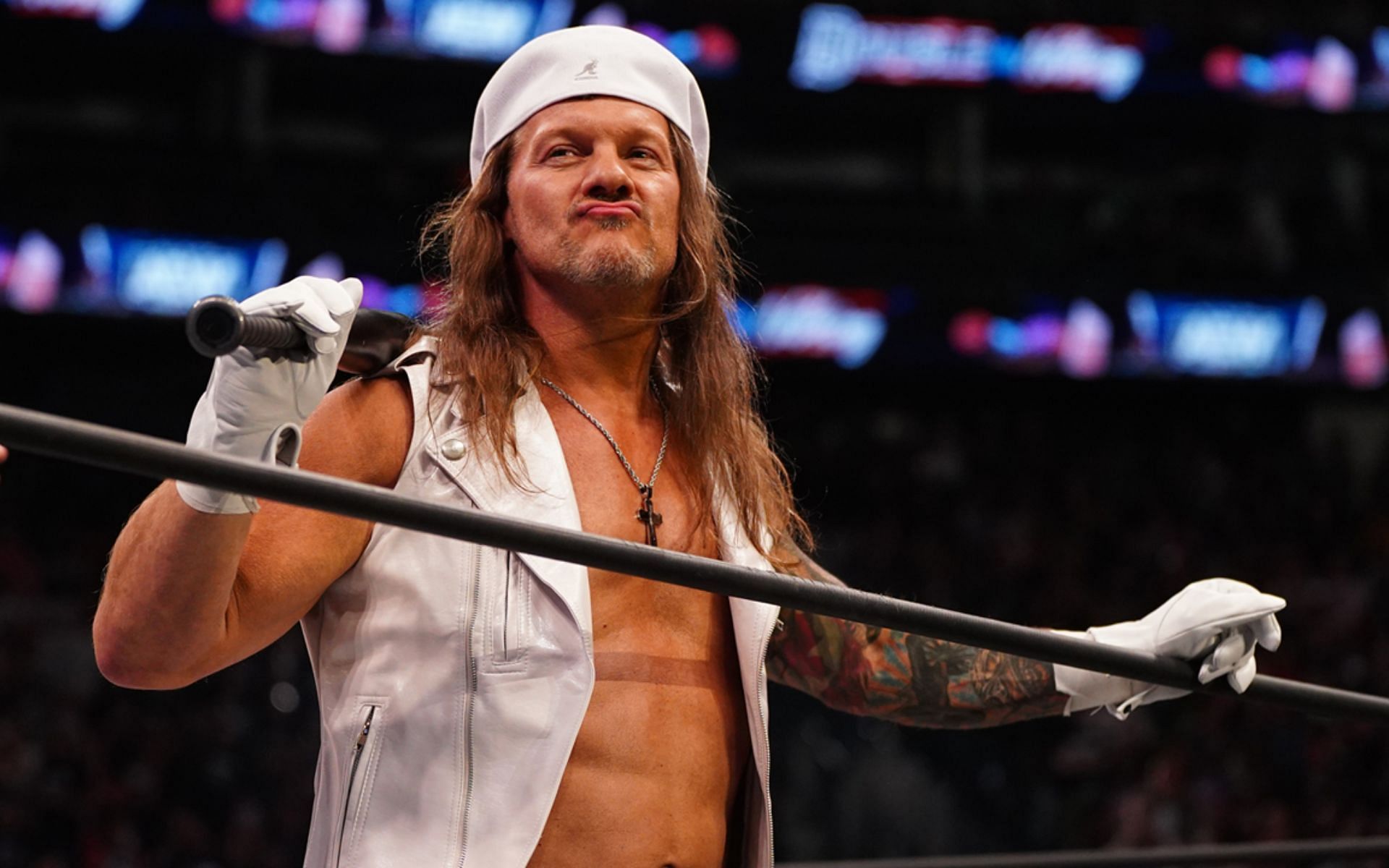 AEW star Chris Jericho had an interim world title match earlier on Dynamite.