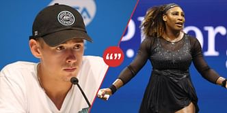 "When I was 4, 5, 6, basically all my childhood; it was just the same Grand Slam winner every Slam, that was Serena" - Alex de Minaur on Serena Williams