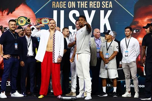 Oleksandr Usyk v Anthony Joshua 2 - Weigh-In