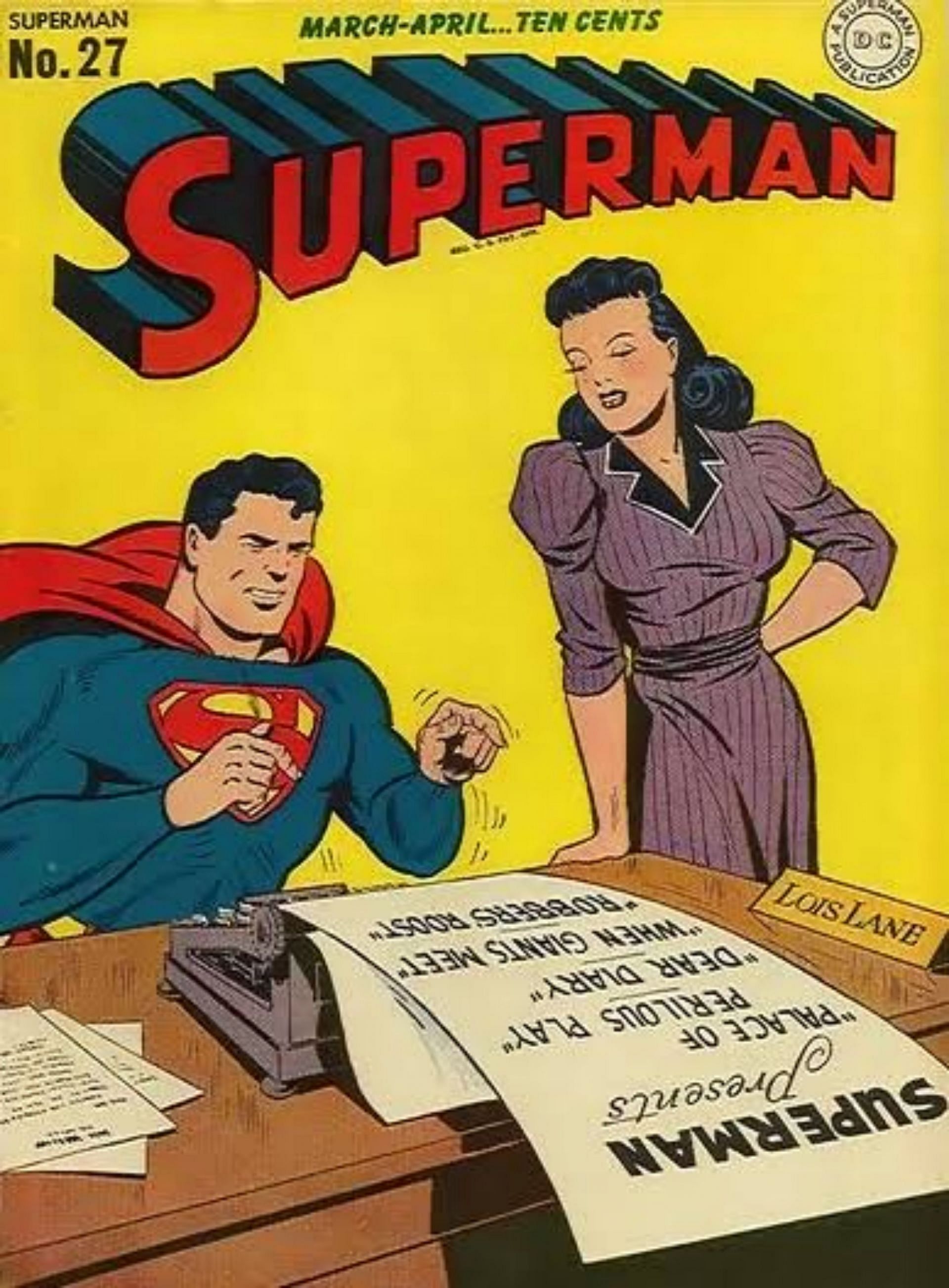 Kal-El and Lois Lane (Image via DC Comics)
