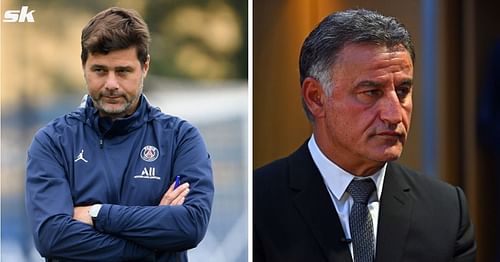Paris Saint-Germain manager Christophe Galtier lauds former manager Mauricio Pochettino