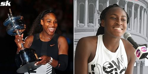 Coco Gauff spoke about Serena Williams' GOAT status in her post-match press conference in Toronto