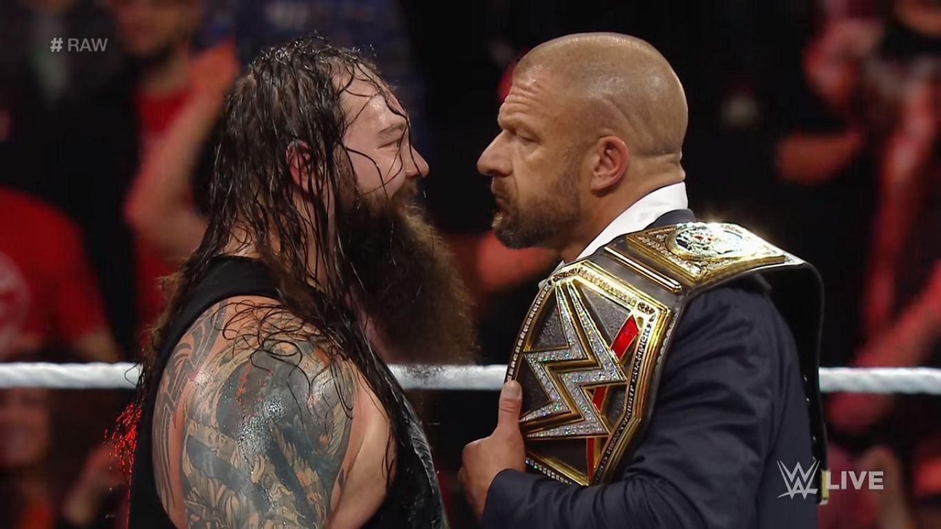 Wyatt will have been happy to know that HHH is now running the show