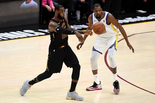 LeBron James and Kevin Durant are among players with the highest career earnings in the NBA (Image via Getty Images)