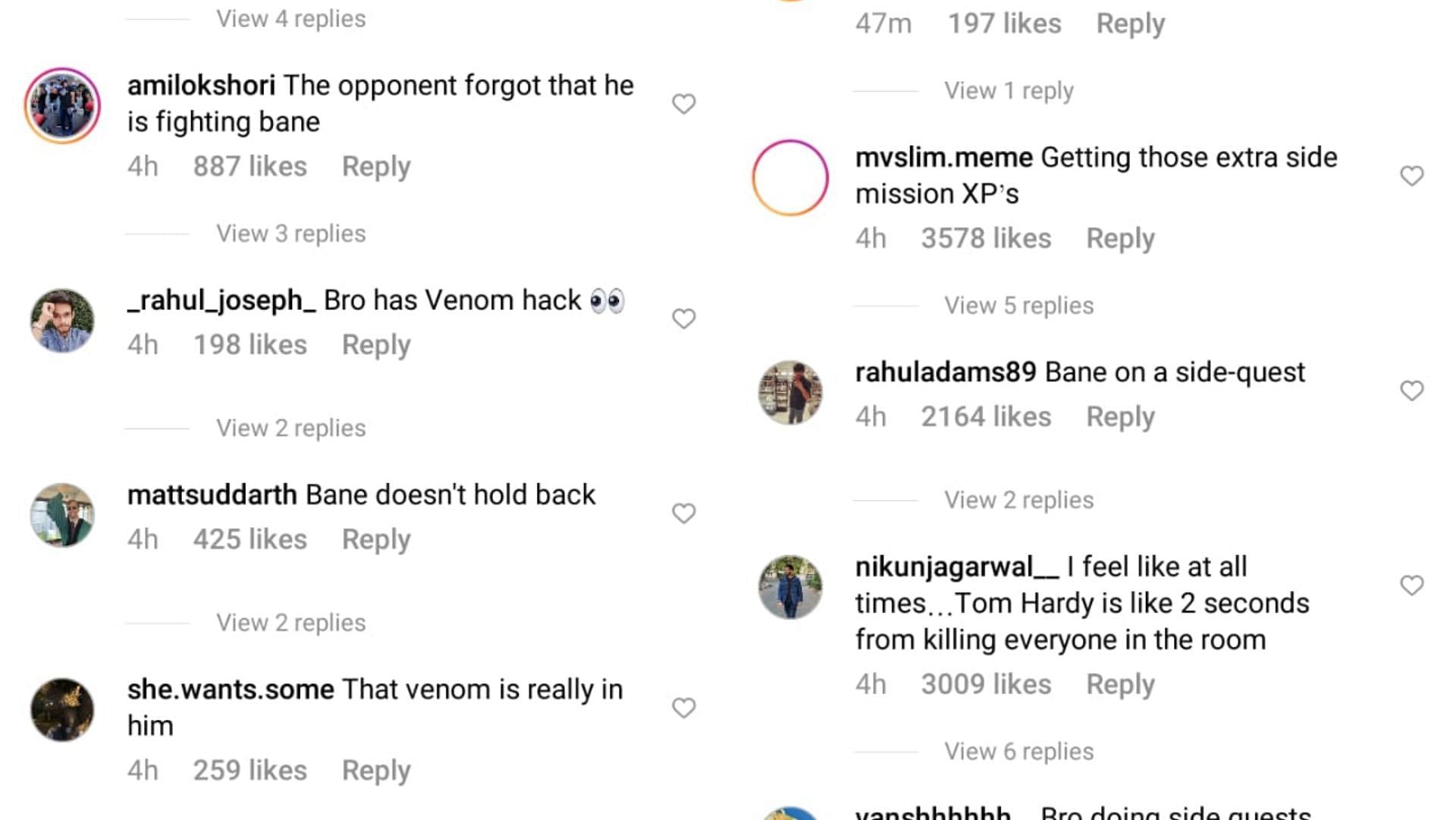 Reactions to Tom Hardy's Jiu-Jitsu wins (Image via pubity/Instagram)