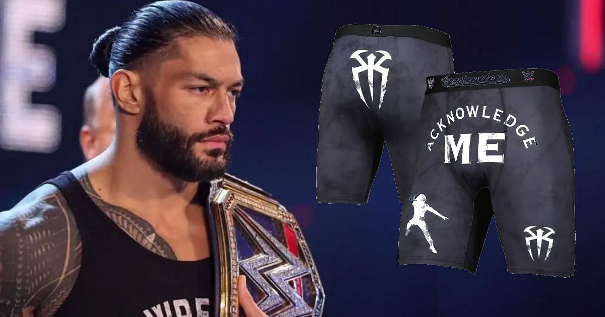 Roman Reigns shares his thoughts on WWE creating underwear with his slogan on them!