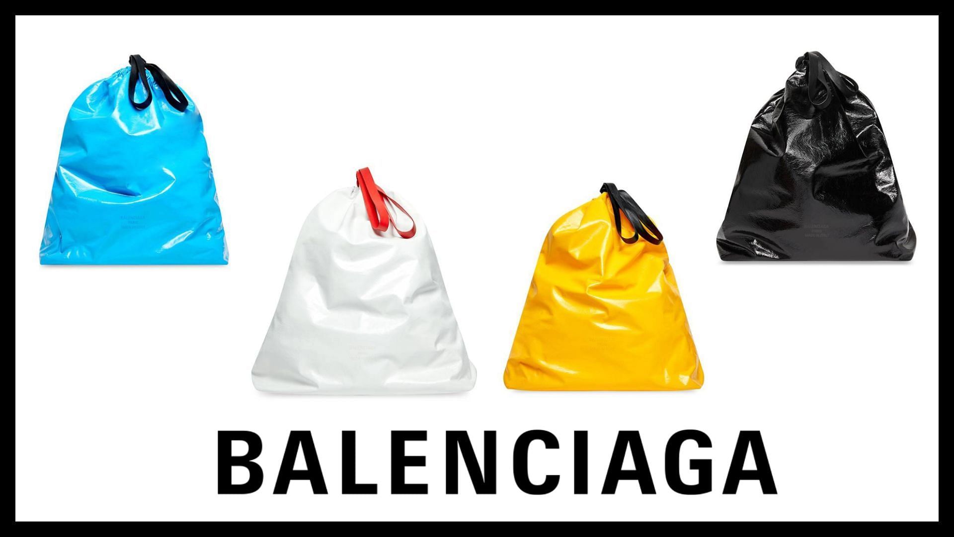 Balenciaga's 'most expensive trash bag in the world' is $1,790