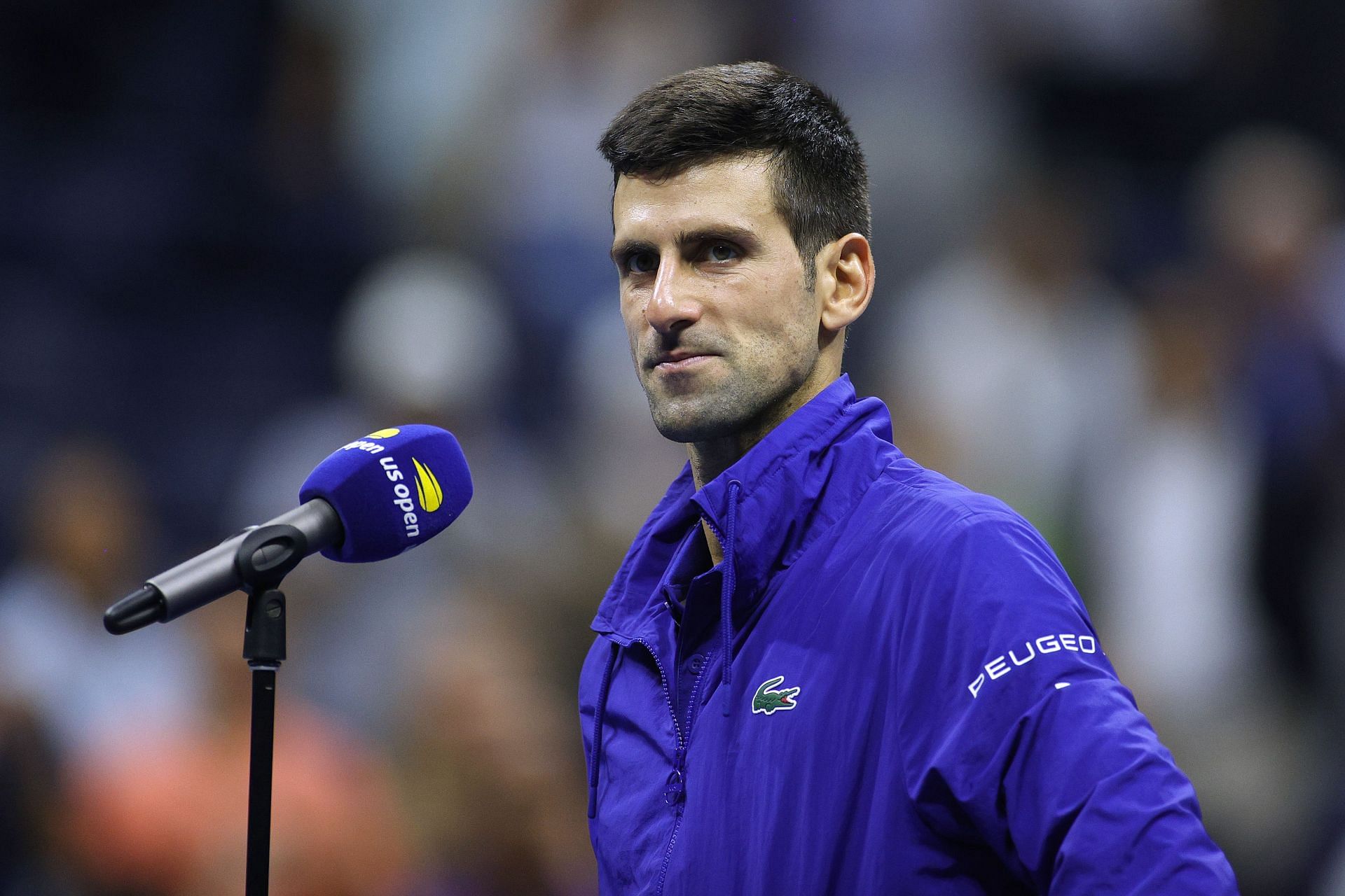 Novak Djokovic was the 2021 US Open finalist.