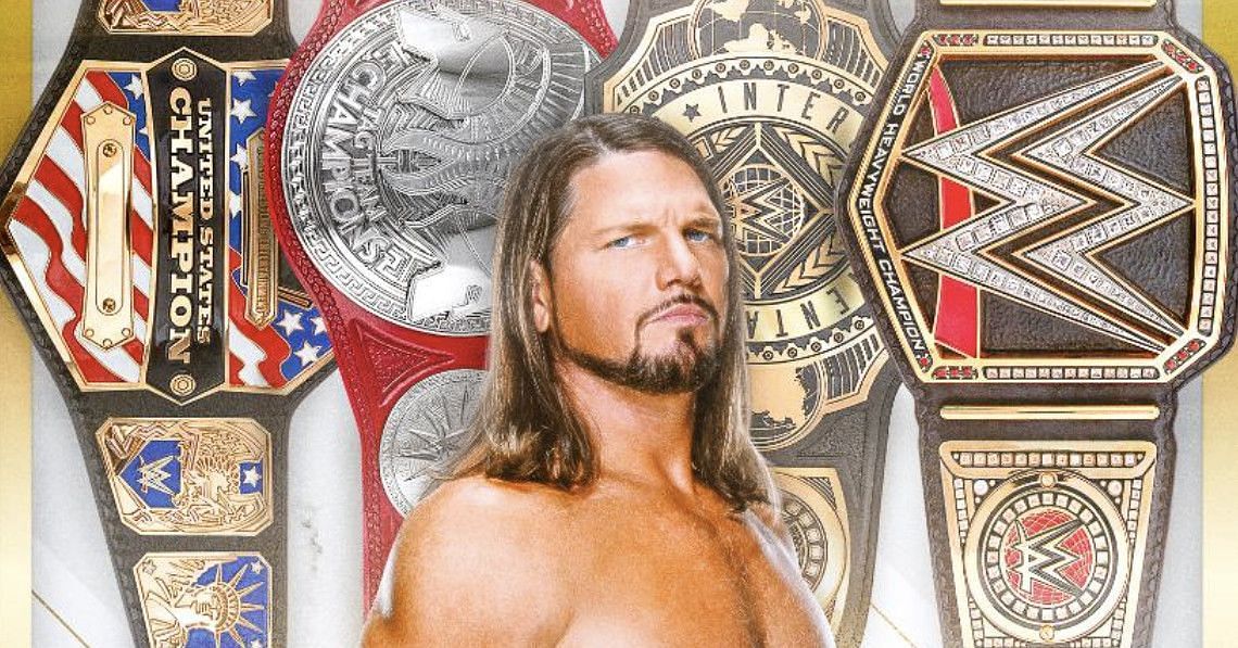 AJ Styles is the latest person thus far to have won the Grand Slam