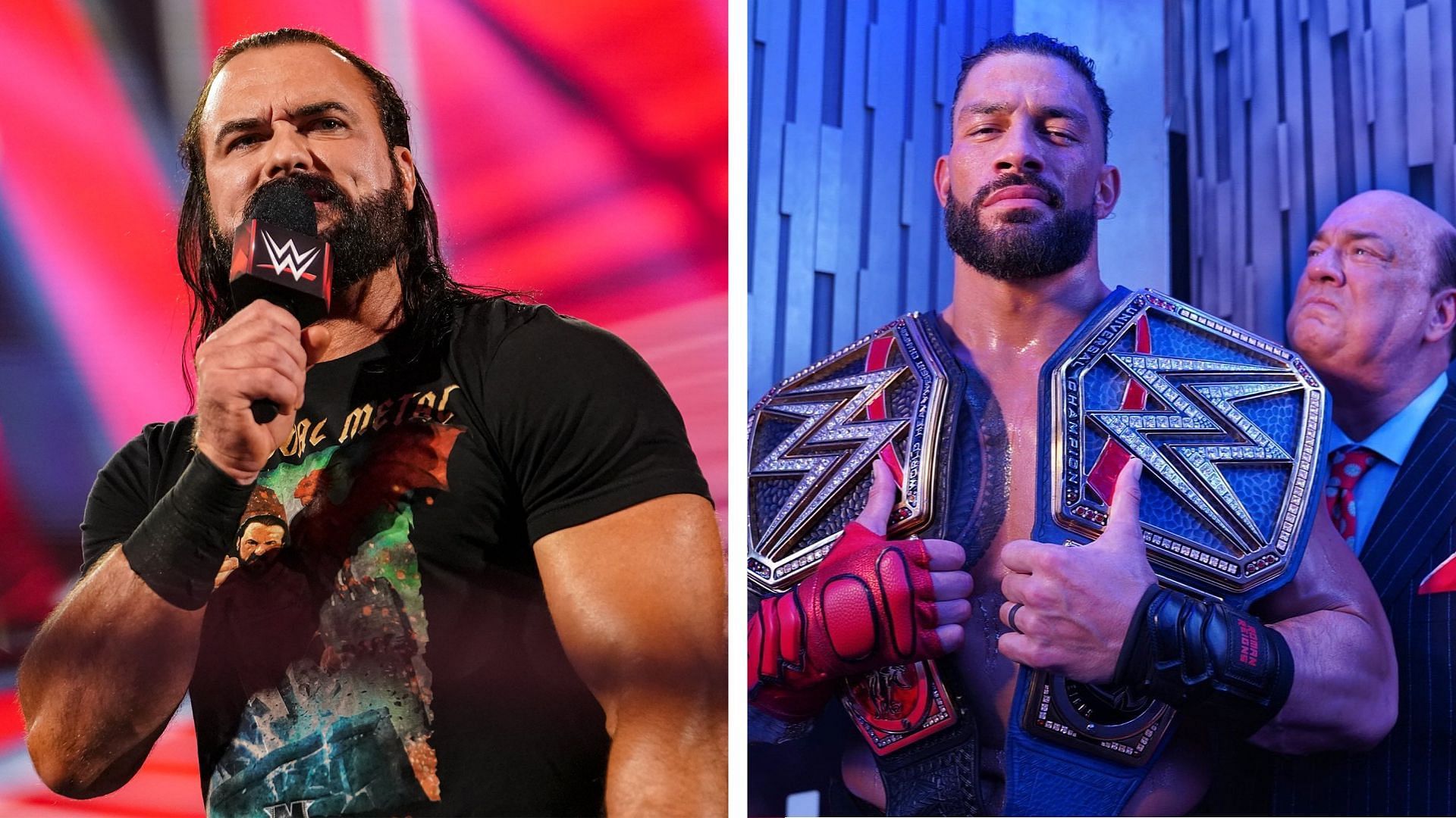 Roman Reigns and Drew McIntyre are set to go face-to-face on WWE SmackDown