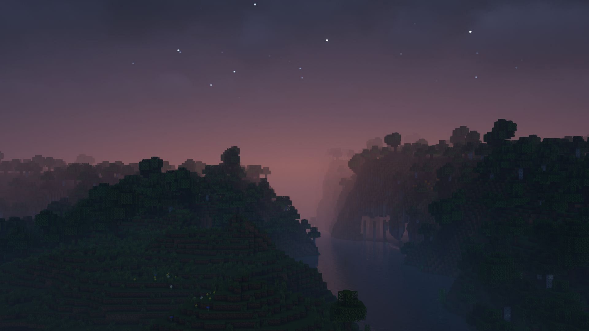 Sometimes fog can hamper the overall vision of a player in Minecraft 1.19 update (Image via Mojang)