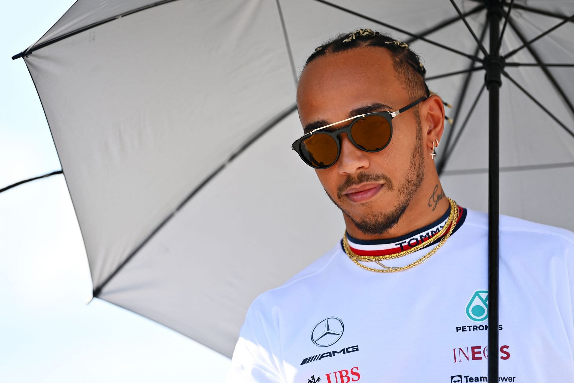 Lewis Hamilton has a positive outlook on life.