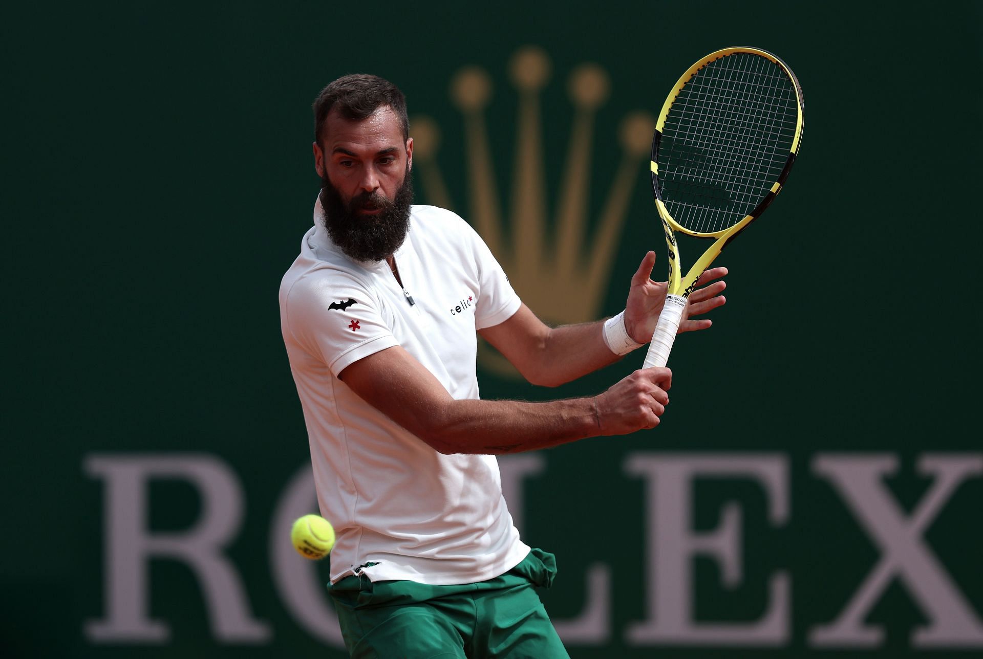 Benoit Paire at the 2022 Monte-Carlo Masters.