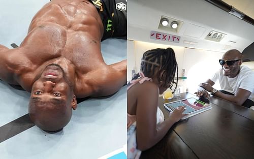 Kamaru Usman [Images via @ESPNKnockOut on Twitter and @usman84kg on Instagram]