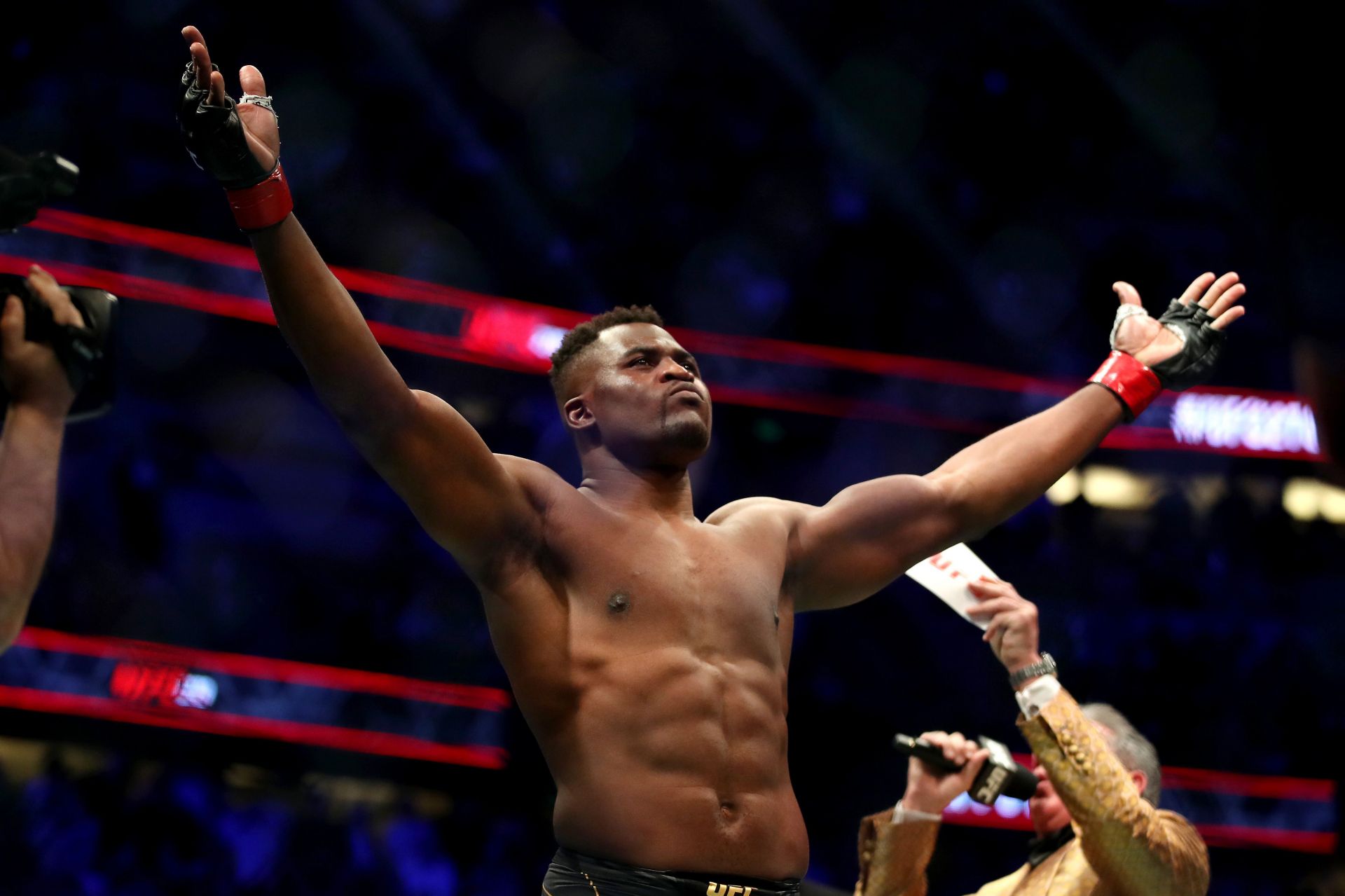 Francis Ngannou has more punching power than any other fighter in the UFC right now