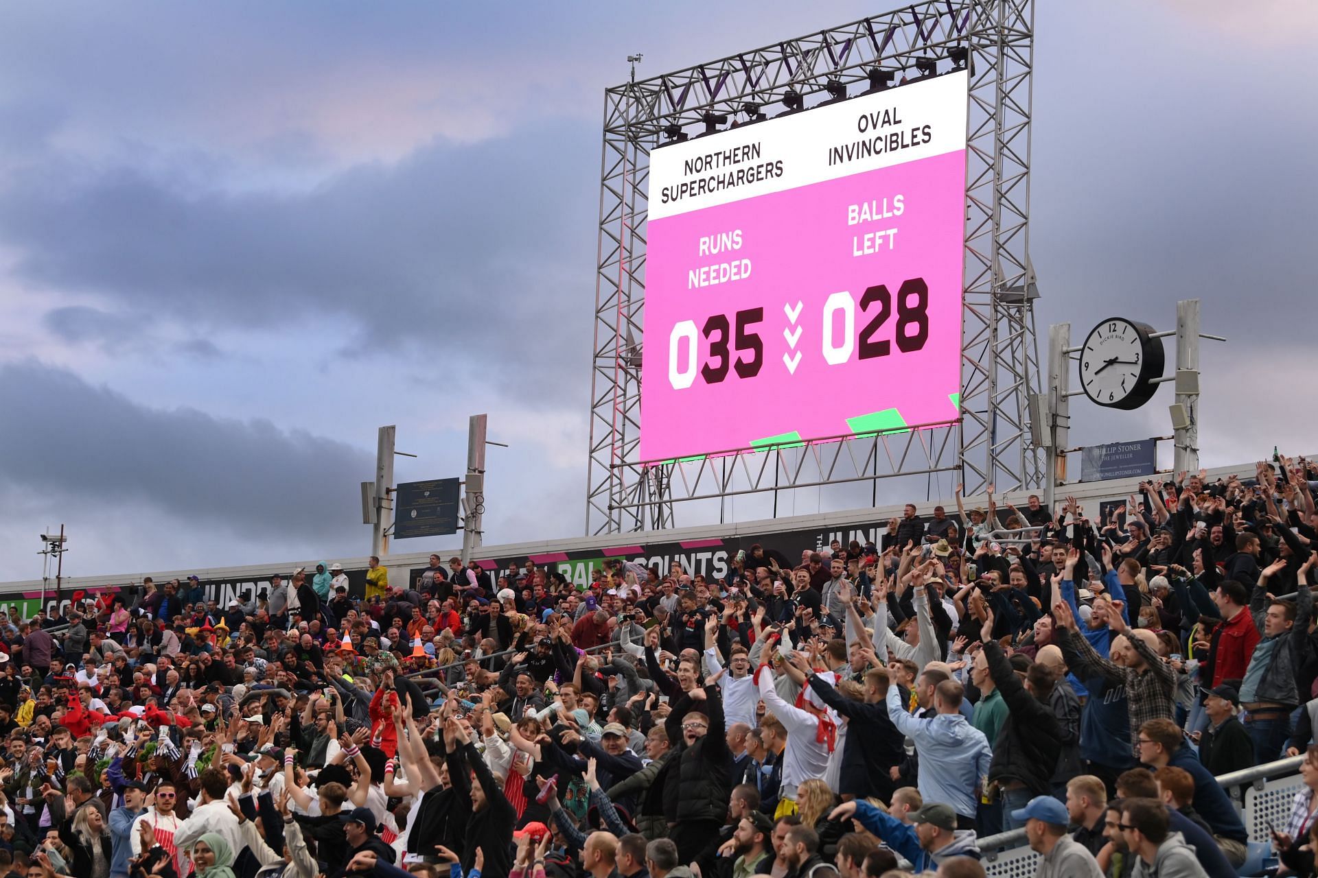 Crowds during the first season of The Hundred. (Credits: Getty)