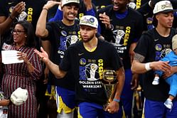"I mean Curry averaged 35 points a game and Jordan averaged the same thing" - American rapper compares Steph Curry's 2022 NBA Finals performance to Michael Jordan's in '90s