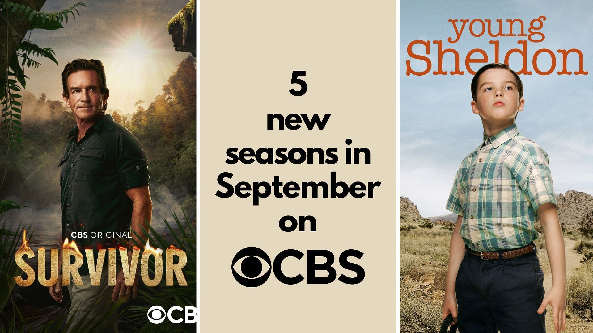 5 CBS shows premiering in September 2022 with new seasons (Images via CBS)