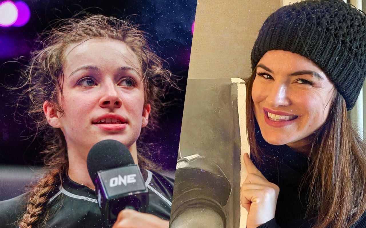  Danielle Kelly (L) and Gina Carano (R) [Credit: ONE Championship, Instagram @ginajcarano]