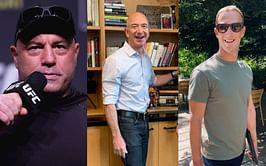 "He might f**k Bezos up" - Joe Rogan reveals Mark Zuckerberg's fascination with MMA and jokes about fight against Jeff Bezos
