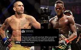 "This time don’t play with your food" - Fans beg Israel Adesanya not to make Alex Pereira fight a "snooze fest"