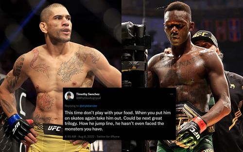 Alex Pereira (left) and Israel Adesanya (right) set to fight at UFC 281