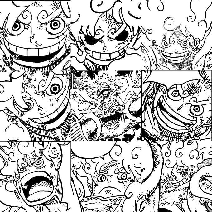 One Piece Chapter 1058 Leak Shows Gear 5 Luffy In All His Glory