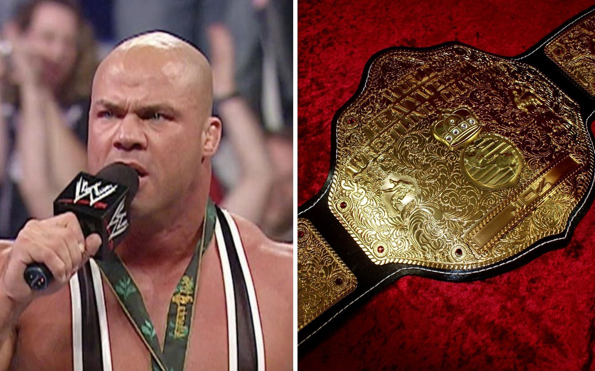 Kurt Angle is a six-time WWE Champion