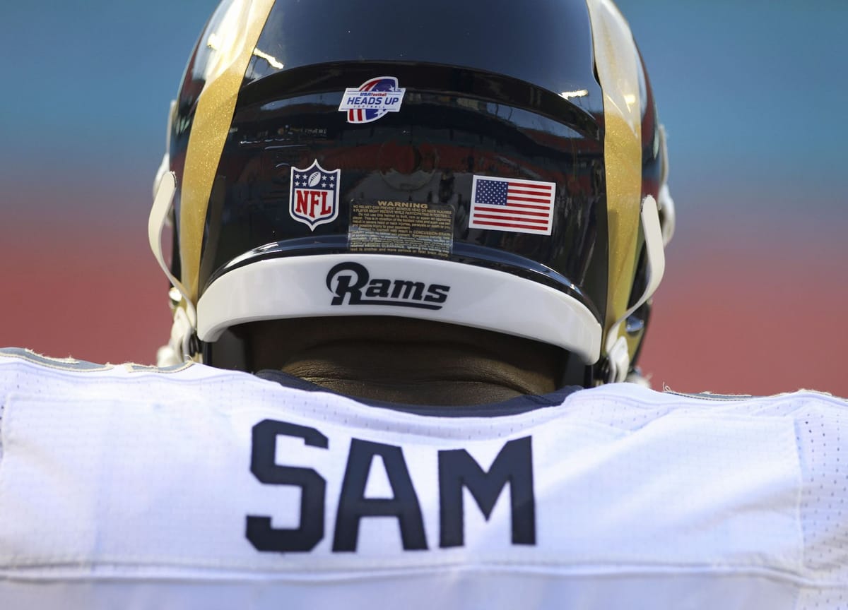 Gey Rams NFL Countdown: The Rams make history by picking first openly gay athlete